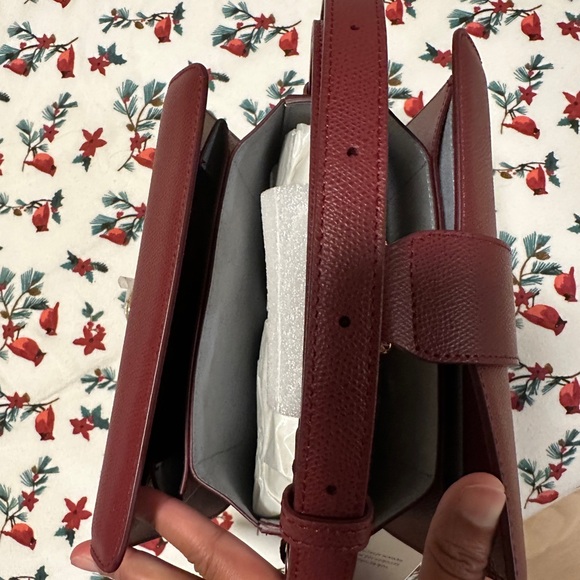 Senreve Cadence Crossbody Bag in Merlot - Picture 5 of 6